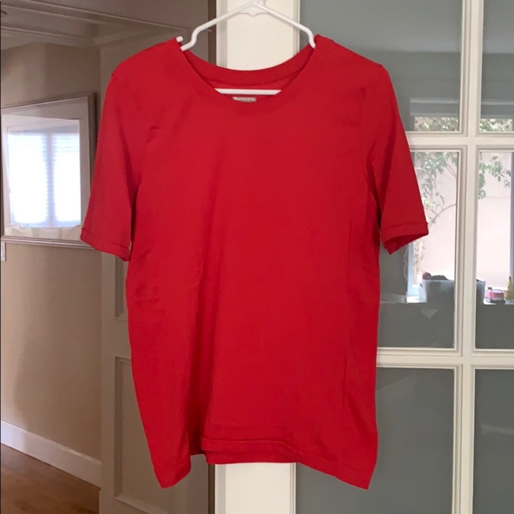 Ribbed Athleta Tee